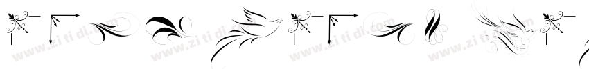 Love Amour Blank字体转换